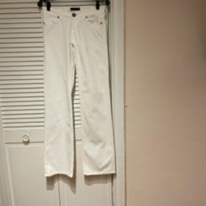 Immortality White Flare Jeans, size 24